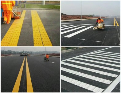 宁波专业道路划线施工